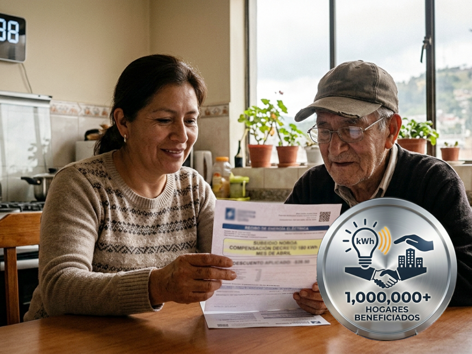 Alivio para el bolsillo Gobierno compensa hasta 180 kWh en facturas de luz | enfokate
