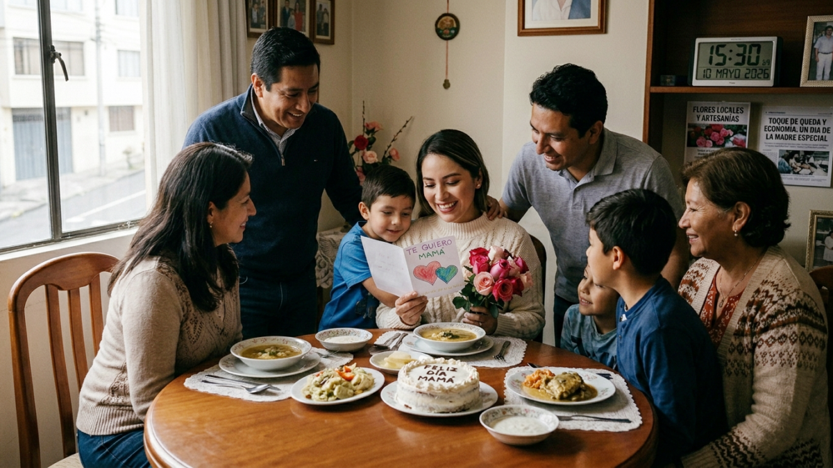 Celebración del Día de la Madre pese a toque de queda y presiones económicas | enfokate